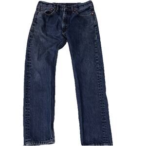 Levi’s 505 Jeans Medium Blue Denim Pants Mens Size 33X30 (Tagged 33x32) Straight